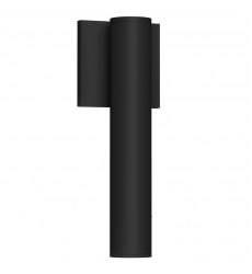 LD2-WS12W12-3036-BK-UNV-010-Lorna 12-in (2-in Dia.) 36 Degree Optic Black LED Wall Sconce