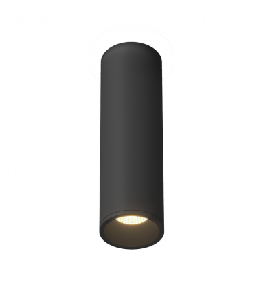 LD3-FM12W18-3036-BK-UNV-010-Lorna 11-in (3-in Dia.) 36 Degree Optic Black LED Flush Mount LD3-FM12W18-3036-BK-UNV-010-Lorna 11-in (3-in Dia.) 36 Degree Optic Black LED Flush Mount
