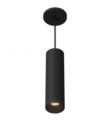 LD3-PD12W18-3036-BK-UNV-010-Lorna 12-in (3-in Dia.) 36 Degree Optic Black LED Pendant LD3-PD12W18-3036-BK-UNV-010-Lorna 12-in (3-in Dia.) 36 Degree Optic Black LED Pendant
