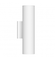 LD3-UD12W24-3036-WH-UNV-010-Lorna 12-in (3-in Dia.) 36 Degree Optic White LED Wall Sconce Up/Down Light LD3-UD12W24-3036-WH-UNV-010-Lorna 12-in (3-in Dia.) 36 Degree Optic White LED Wall Sconce Up/Down Light