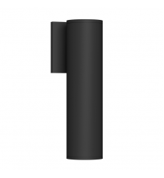 LD3-WS12W18-3036-BK-UNV-010-Lorna 12-in (3-in Dia.) 36 Degree Optic Black LED Wall Sconce