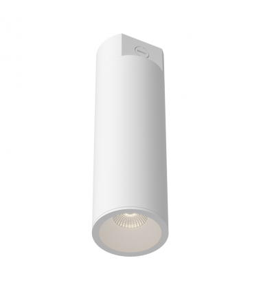 LD4-CC12W24-3036-WH-UNV-010-Lorna 15-in (4-in Dia.) 36 Degree Optic White LED Concrete Ceiling Mount