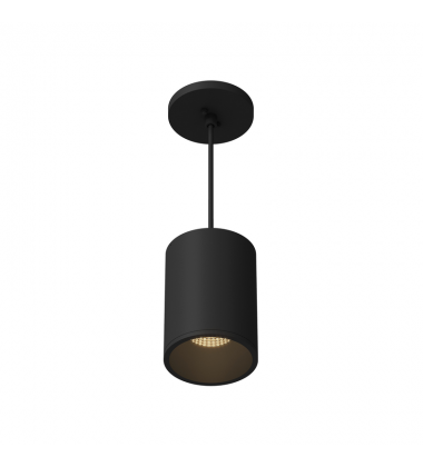 LD4-PD06W18-3036-BK-UNV-010-Lorna 6-in (4-in Dia.) 36 Degree Optic Black LED Pendant LD4-PD06W18-3036-BK-UNV-010-Lorna 6-in (4-in Dia.) 36 Degree Optic Black LED Pendant