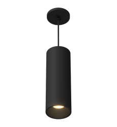 LD4-PD12W24-3036-BK-UNV-010-Lorna 13-in (4-in Dia.) 36 Degree Optic Black LED Pendant