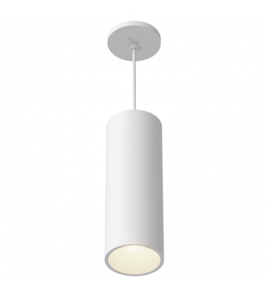 LD4-PD12W24-3036-WH-UNV-010-Lorna 13-in (4-in Dia.) 36 Degree Optic White LED Pendant LD4-PD12W24-3036-WH-UNV-010-Lorna 13-in (4-in Dia.) 36 Degree Optic White LED Pendant