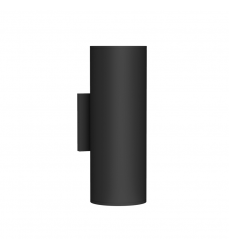 LD4-UD12W36-3036-BK-UNV-010-Lorna 12-in (4-in Dia.) 36 Degree Optic Black LED Wall Sconce Up/Down Light