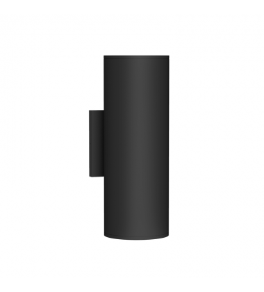 LD4-UD12W36-3036-BK-UNV-010-Lorna 12-in (4-in Dia.) 36 Degree Optic Black LED Wall Sconce Up/Down Light LD4-UD12W36-3036-BK-UNV-010-Lorna 12-in (4-in Dia.) 36 Degree Optic Black LED Wall Sconce Up/Down Light