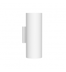 LD4-UD12W36-3036-WH-UNV-010-Lorna 12-in (4-in Dia.) 36 Degree Optic White LED Wall Sconce Up/Down Light