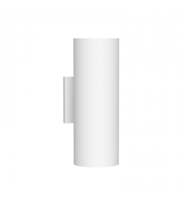 LD4-UD12W36-3036-WH-UNV-010-Lorna 12-in (4-in Dia.) 36 Degree Optic White LED Wall Sconce Up/Down Light