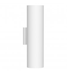 LD4-UD16W40-3036-WH-UNV-010-Lorna 16-in (4-in Dia.) 36 Degree Optic White LED Wall Sconce Up/Down Light