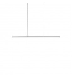  LP10345-BN-Vega 45-in Brushed Nickel LED Linear Pendant