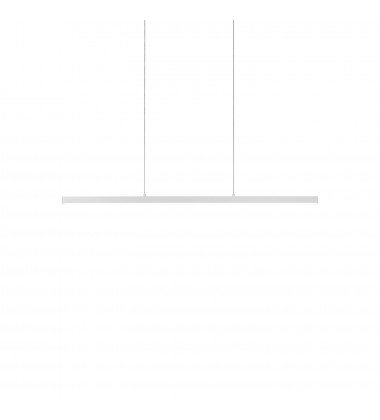  LP10345-WH-Vega 45-in White LED Linear Pendant