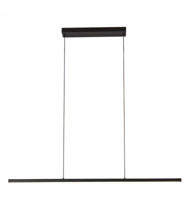LP12245-BK-Drift 45-in Black dimmable LED Linear Pendant