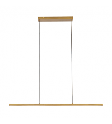 LP12245-VB-Drift 45-in Brass dimmable LED Linear Pendant