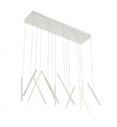  LP14840-WH-Chute 40-in White LED Linear Pendant