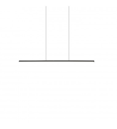  LP14935-BK-Chute 35-in Black LED Linear Pendant