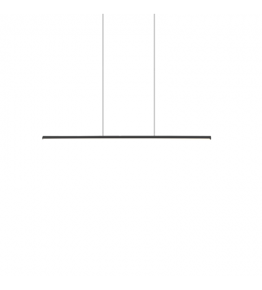 LP14935-BK-UNV-Chute 35-in Black LED Linear Pendant