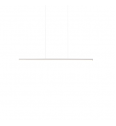 LP14935-WH-UNV-Chute 35-in White LED Linear Pendant