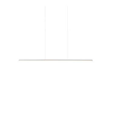 LP14935-WH-UNV-Chute 35-in White LED Linear Pendant