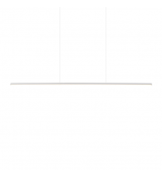 LP14947-WH-UNV-Chute 47-in White LED Linear Pendant