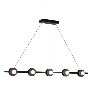 LP15548-BK-UNV-Elixir 48-in Black LED Linear Pendant