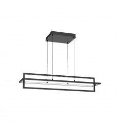  LP16236-BK-Mondrian 36-in Black LED Linear Pendant