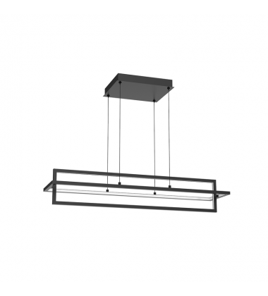 LP16236-BK-UNV-010-Mondrian 36-in Black LED Linear Pendant