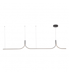 LP17910-BK-UNV-010-Thread 10-ft Black LED Linear Pendant