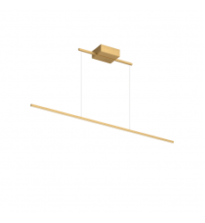 LP18248-BG-UNV-Vega Minor 48-in Brushed Gold LED Linear Pendant LP18248-BG-UNV-Vega Minor 48-in Brushed Gold LED Linear Pendant