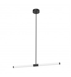  LP18537-BK-Akari 37-in Black LED Linear Pendant