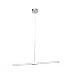  LP18537-BN-Akari 37-in Brushed Nickel LED Linear Pendant