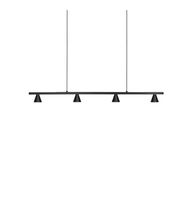 LP19937-BK-UNV-Dune 37-in Black LED Linear Pendant
