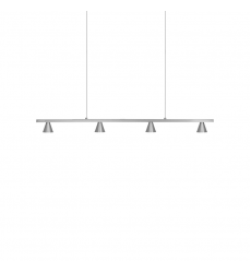 LP19937-BN-UNV-Dune 37-in Brushed Nickel LED Linear Pendant LP19937-BN-UNV-Dune 37-in Brushed Nickel LED Linear Pendant