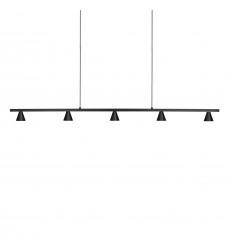  LP19947-BK-Dune 47-in Black LED Linear Pendant