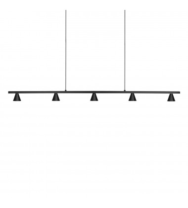 LP19947-BK-Dune 47-in Black LED Linear Pendant