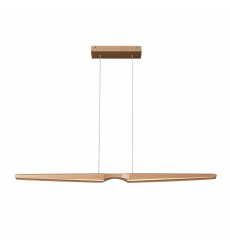 LP21647-BW-UNV-Dakota 42-in Beech Wood LED Linear Pendant
