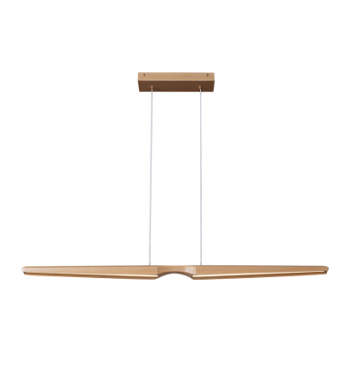 LP21647-BW-UNV-Dakota 42-in Beech Wood LED Linear Pendant
