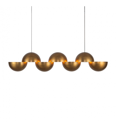 LP23241-VB-Void 41-in Vintage Brass dimmable LED Linear Pendant LP23241-VB-Void 41-in Vintage Brass dimmable LED Linear Pendant