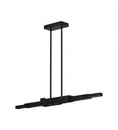  LP29548-BK-Enzo 48-in Black LED Linear Pendant
