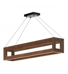  LP32942-WT-Morina 42-in Walnut LED Linear Pendant