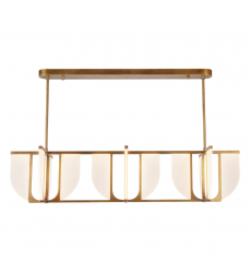 LP336359VB-Anders 59-in Brass dimmable LED Linear Pendant LP336359VB-Anders 59-in Brass dimmable LED Linear Pendant