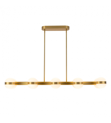 LP38148-BG-Selene 4-ft Gold dimmable LED Linear Pendant