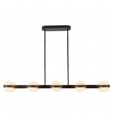 LP38148-BK-Selene 4-ft Black dimmable LED Linear Pendant LP38148-BK-Selene 4-ft Black dimmable LED Linear Pendant