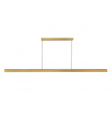 LP403160BG-Dottie 5-ft Gold dimmable LED Linear Pendant