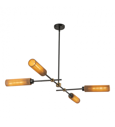 LP491452MBTJ-Colby 52-in Matte Black/Tan Jute Socket Linear Pendant LP491452MBTJ-Colby 52-in Matte Black/Tan Jute Socket Linear Pendant