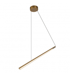 LP68124-VB-UNV-Lex 24-in Vintage Brass LED Linear Pendant