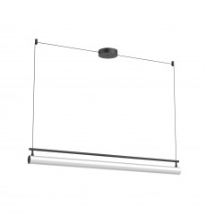  LP70148-BK-Gramercy 48-in Black LED Linear Pendant