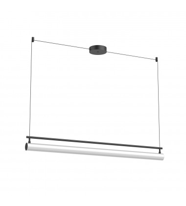  LP70148-BK-Gramercy 48-in Black LED Linear Pendant