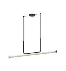  LP73048-BK-Vesper 48-in Black LED Linear Pendant