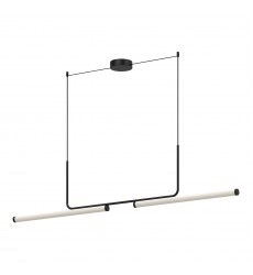  LP73073-BK-Vesper 73-in Black LED Linear Pendant